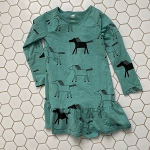 Long sleeve tea dress